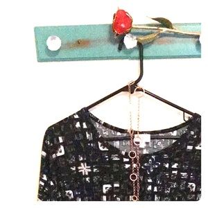 LuLaRoe Irma 2XL like new black&white w/some navy